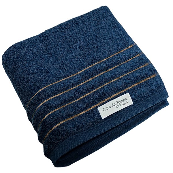 Toalha de Rosto Essence 100% Algodão Felpudo Gramatura 500 Azul