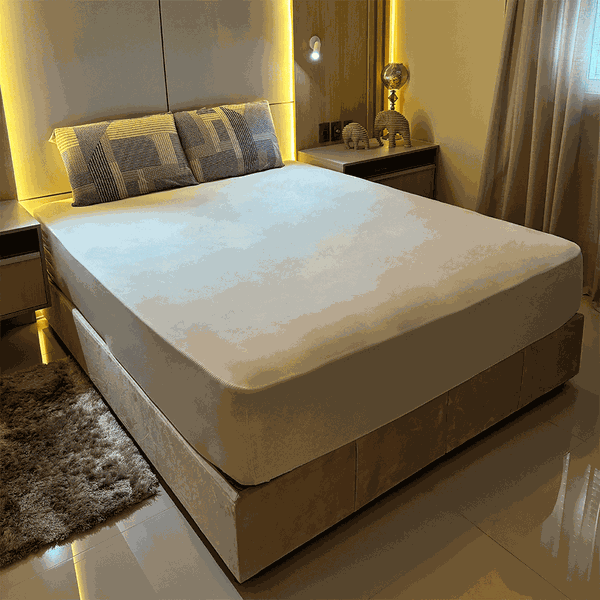 jogo de lencol casal mexico creme 1